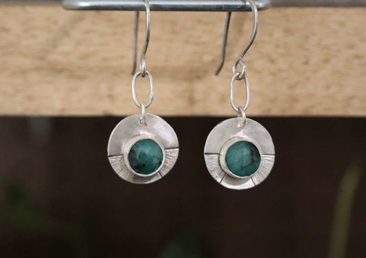 Emerald Earrings
