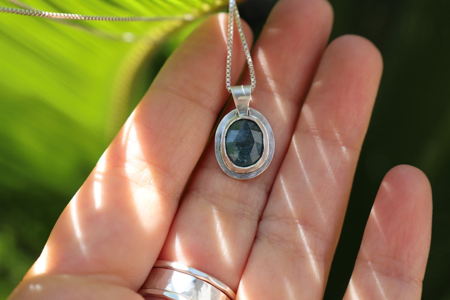 Blue Kyanite pendant