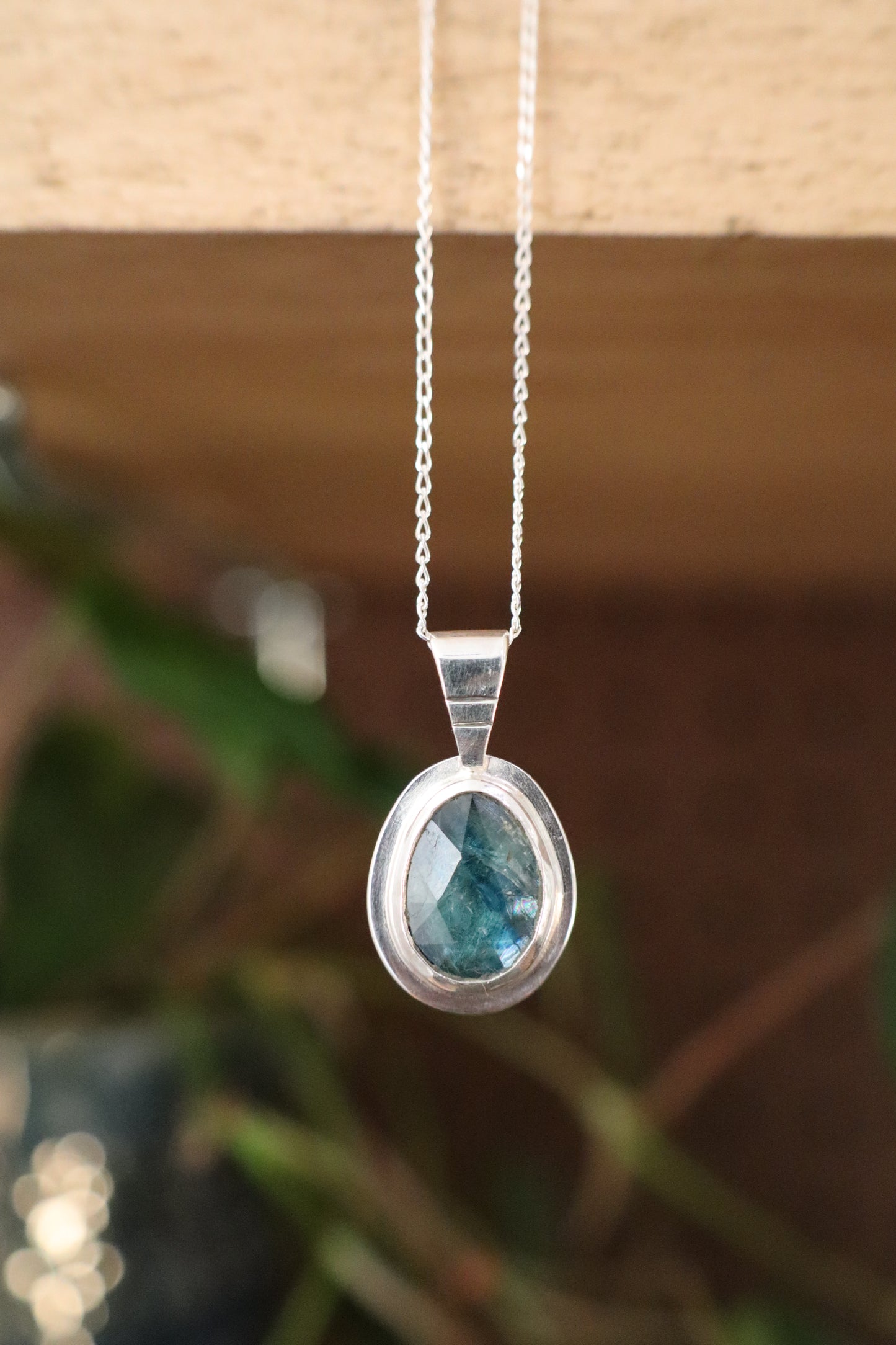 Blue Kyanite pendant