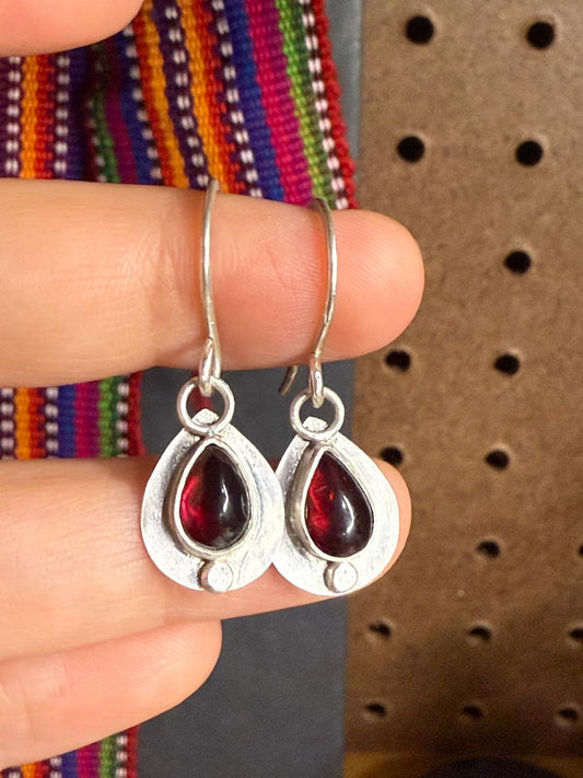 Garnet Earrings