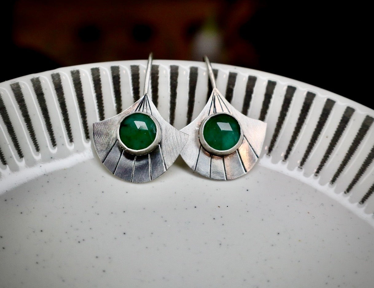 Emerald Earrings
