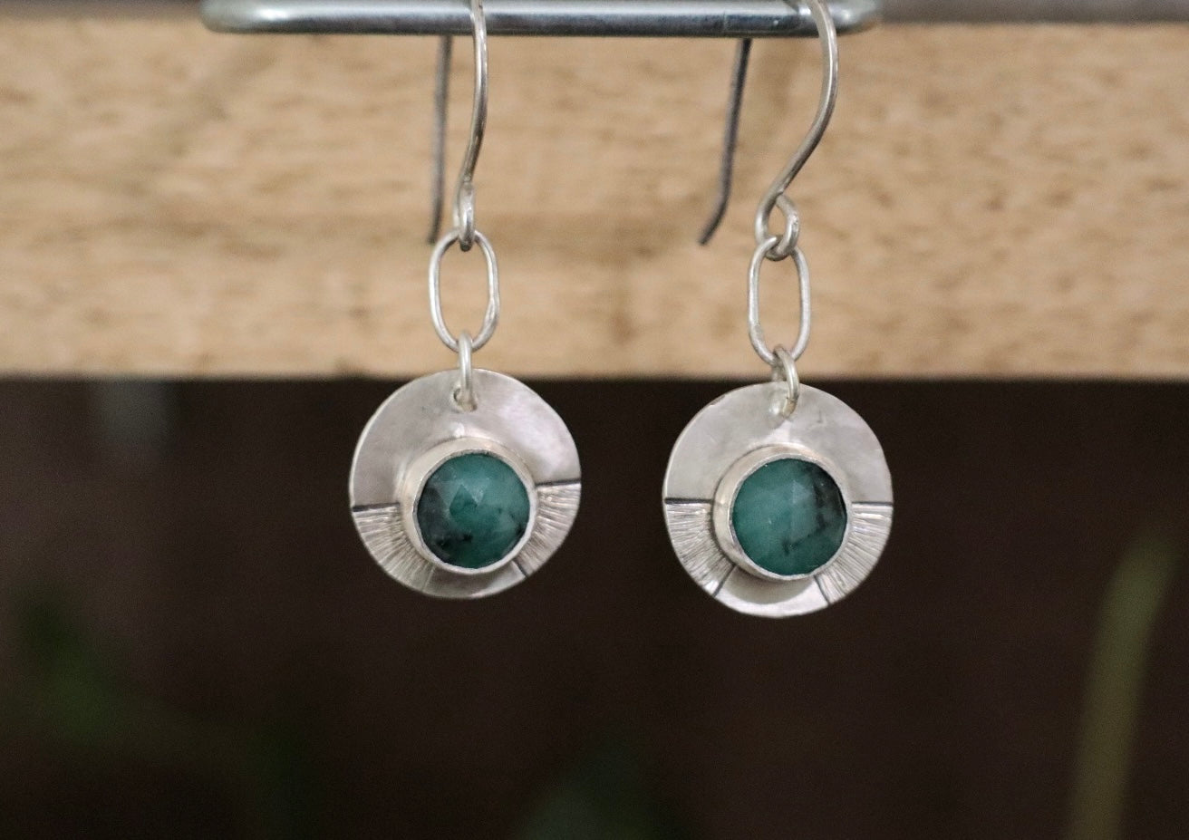 Emerald Earrings