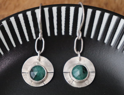 Emerald Earrings