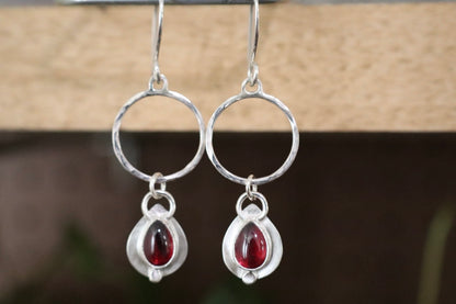 Garnet Earrings