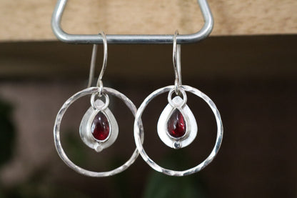 Garnet Earrings