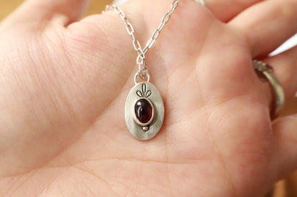 Garnet Pendant