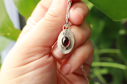 Garnet Pendant