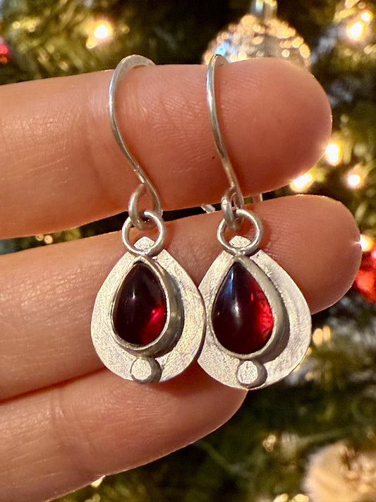 Garnet Earrings