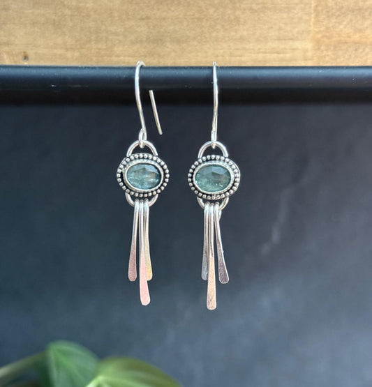 Oval Rose Cut Mint Green Kyanite